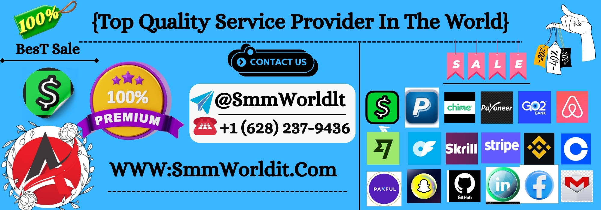{Top Quality Service Provider In The World}